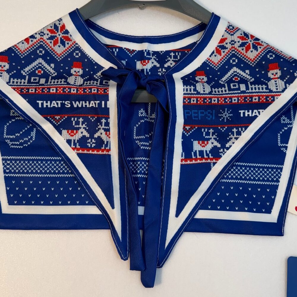 NWT CHRISTMAS/WINTER COLLAR UGLY ROMWE X PEPSI COLLAB